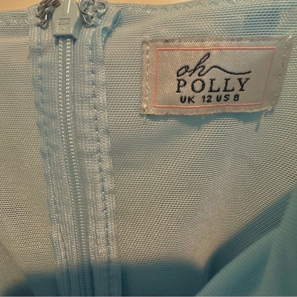 Oh Polly blue mini dress - Picture 3 of 4